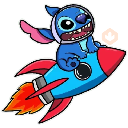 Stitch 🌊🌺🛸2️⃣ sticker 27