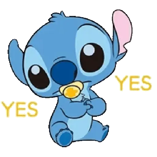 Stitch y Ángela bebé 🍼🛸🌊