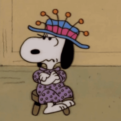 😠🫐 SNOOPY Enojado 🫐😠 preview