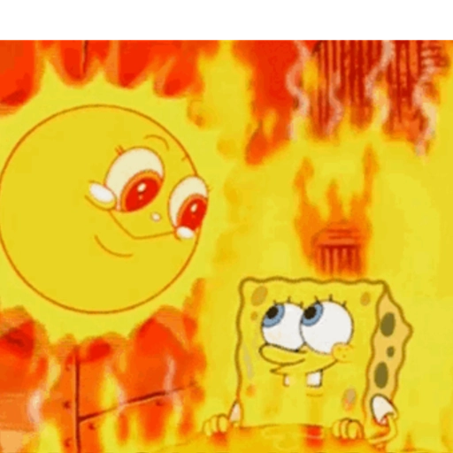 GIFs Que Calor! 🥵 Desenhos preview