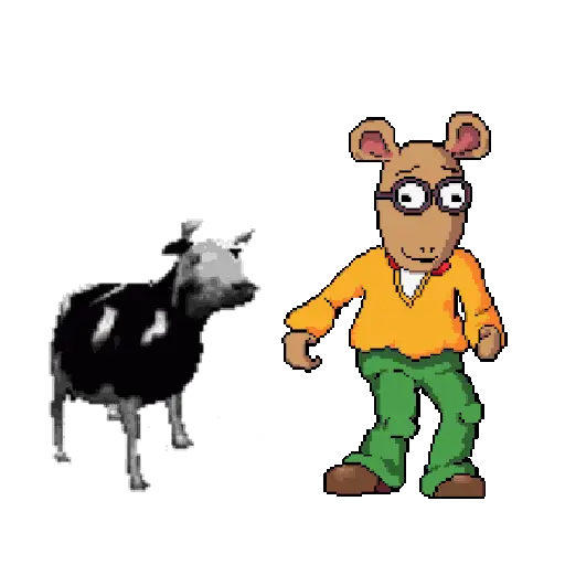 vaca bailando 👑
