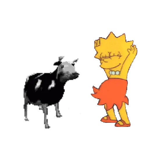 vaca bailando 👑