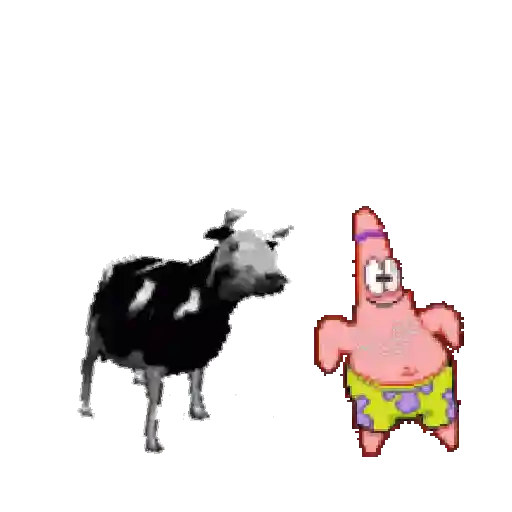 vaca bailando 👑