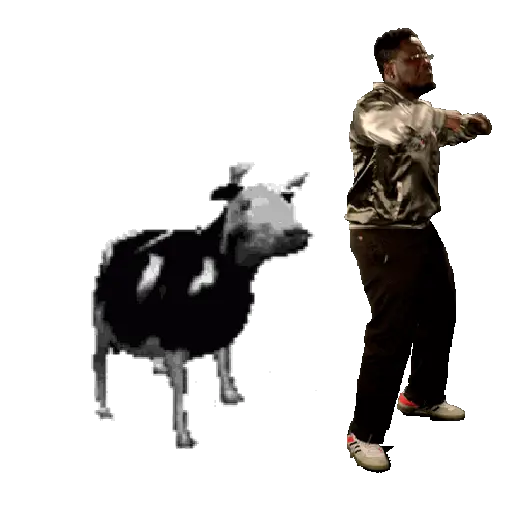 vaca bailando 👑