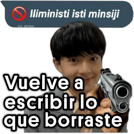 🚫 iliministi isti minsiji 😭
