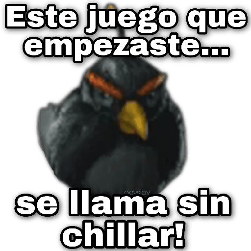 Memes Angry birds 🕳️🐦😶‍🌫️ preview