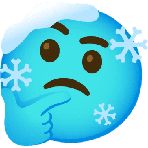 Frío emoji❄️❄️❄️ preview