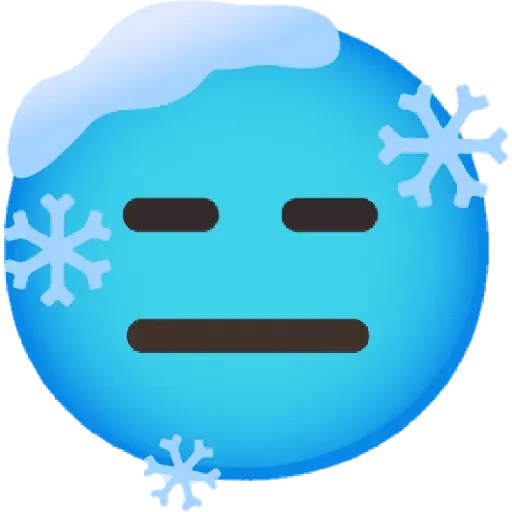 Frío emoji❄️❄️❄️