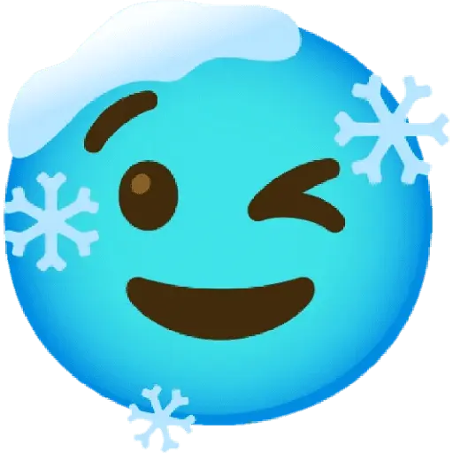 Frío emoji❄️❄️❄️