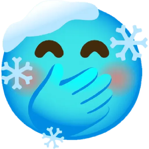Frío emoji❄️❄️❄️