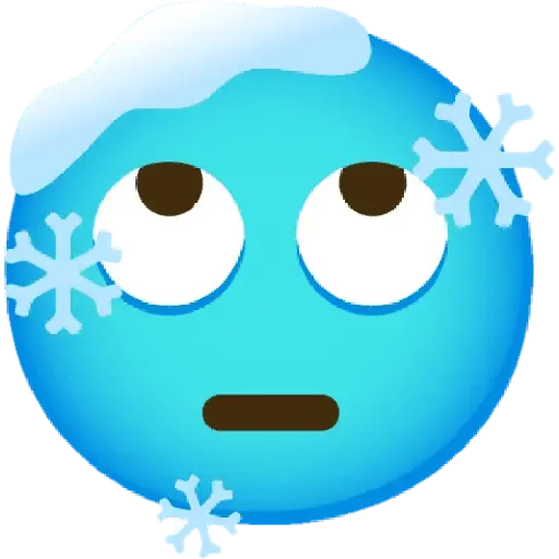 Frío emoji❄️❄️❄️