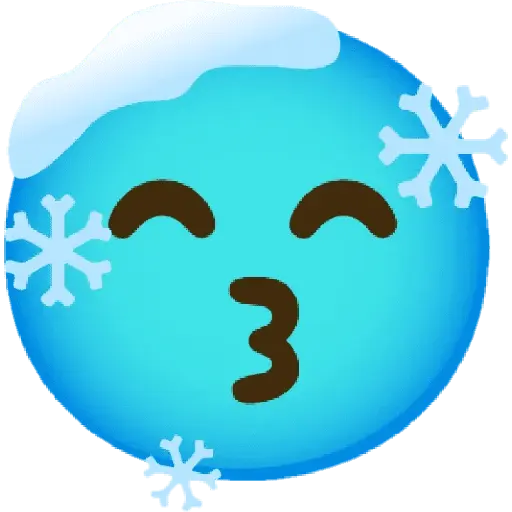 Frío emoji❄️❄️❄️