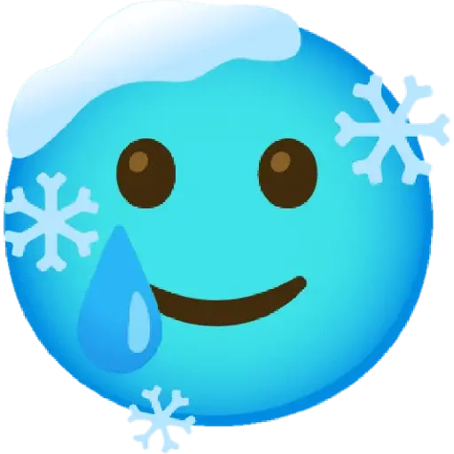 Frío emoji❄️❄️❄️