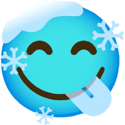 Frío emoji❄️❄️❄️ preview