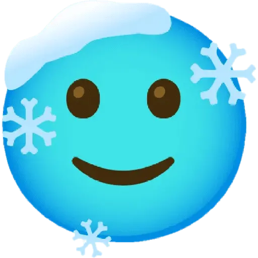 Frío emoji❄️❄️❄️