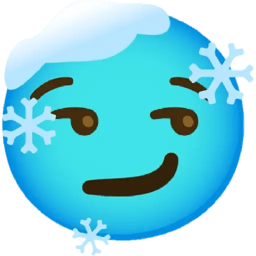 Frío emoji❄️❄️❄️