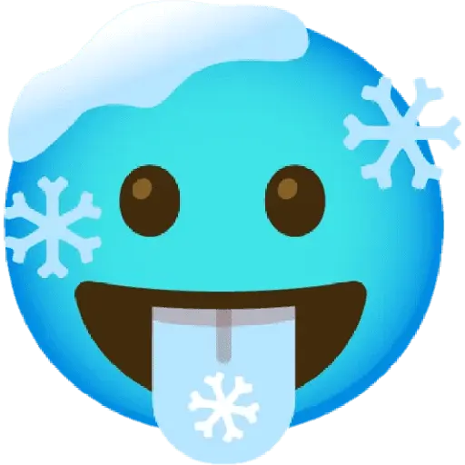 Frío emoji❄️❄️❄️
