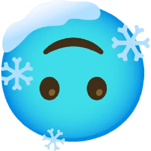 Frío emoji❄️❄️❄️