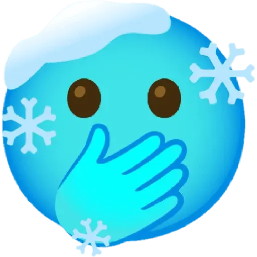 Frío emoji❄️❄️❄️