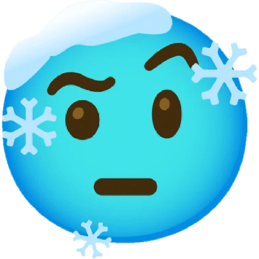 Frío emoji❄️❄️❄️ preview