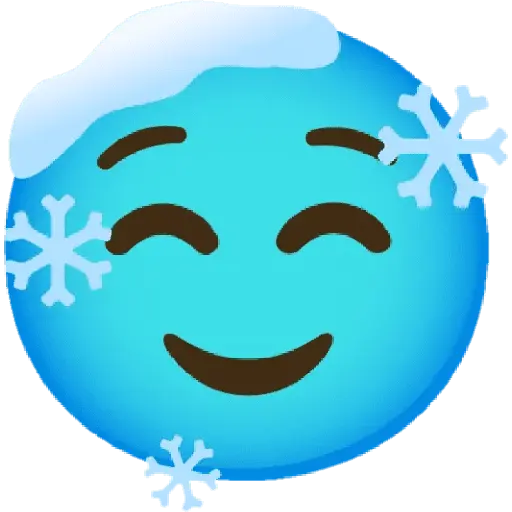 Frío emoji❄️❄️❄️