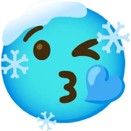 Frío emoji❄️❄️❄️