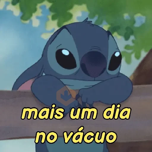 Stitch reagindo 💙 sticker 12