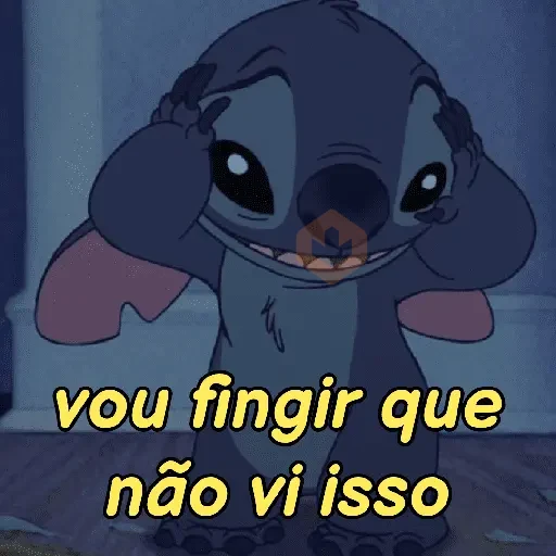 Stitch reagindo 💙 sticker 11