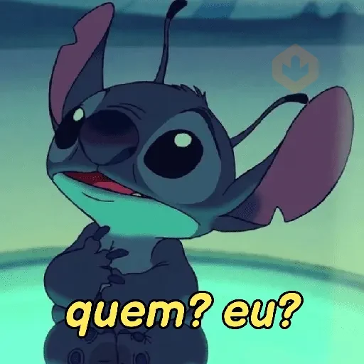 Stitch reagindo 💙 sticker 15