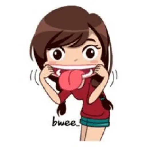 Chica coqueta