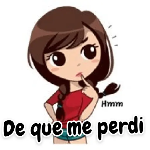 Chica coqueta