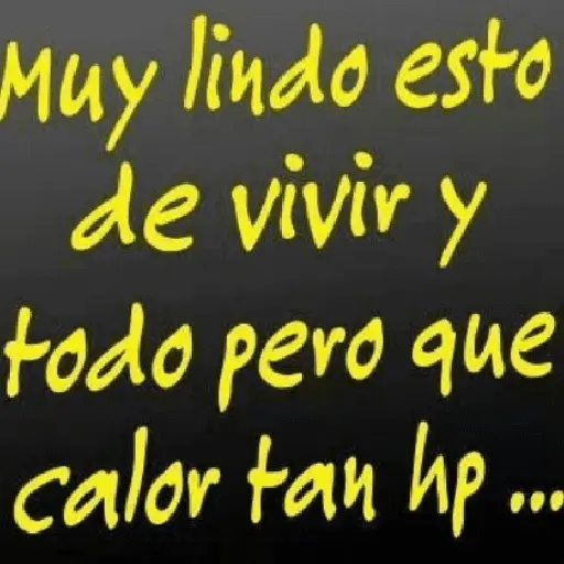 Frases del Calor 🫠