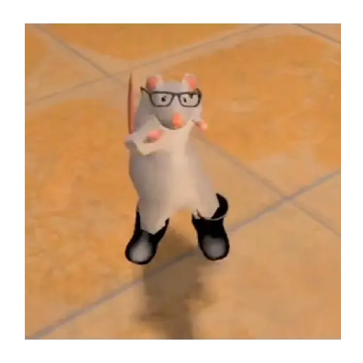 Rata bailando 🐀