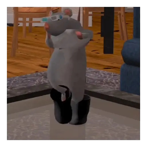 Rata bailando 🐀 preview