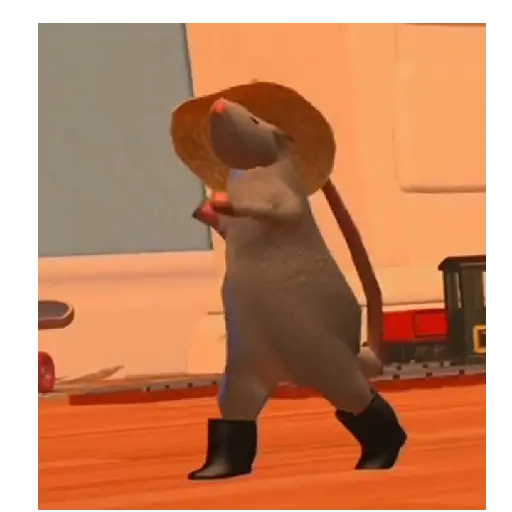 Rata bailando 🐀