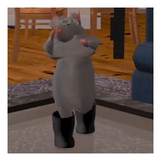 Rata bailando 🐀