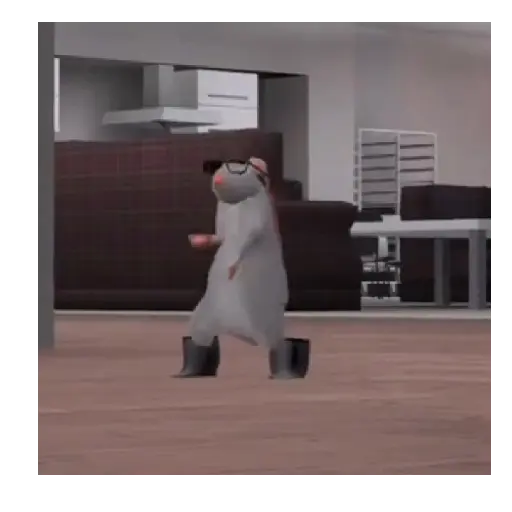 Rata bailando 🐀