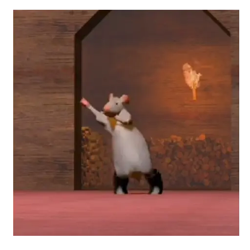 Rata bailando 🐀