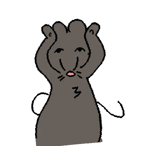 rata bailando 
