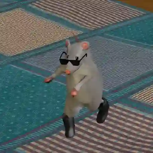 🐭 ratón Milton 🐀 Bailando 🪩