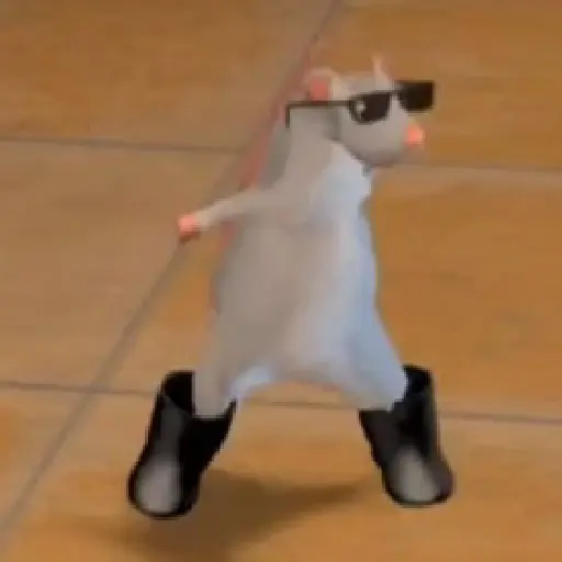 rata bailando Ratón Milton 🐀
