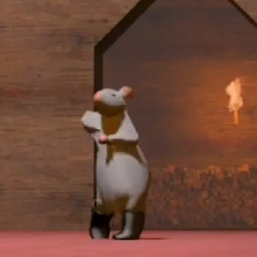 rata bailando Ratón Milton 🐀