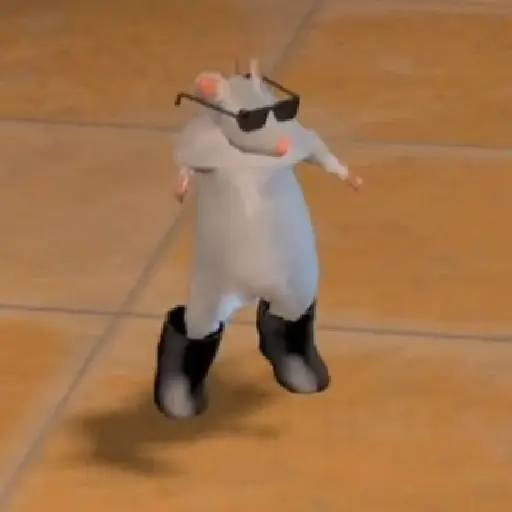 rata bailando Ratón Milton 🐀
