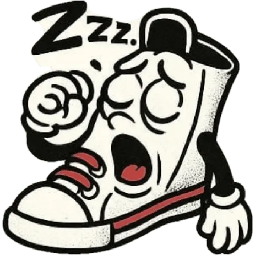 Zapatilla animada