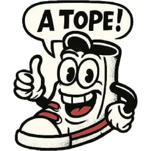 Zapatilla animada