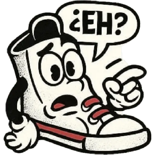 Zapatilla animada