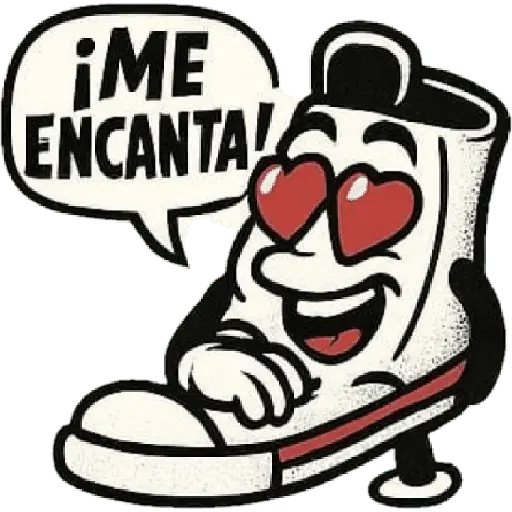 Zapatilla animada