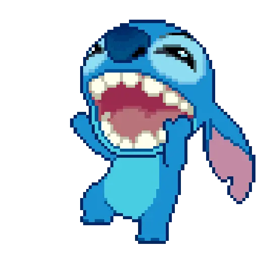 lilo stitch pixel gif 🍿