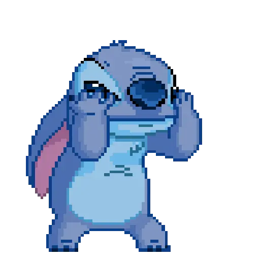 lilo stitch pixel gif 🍿