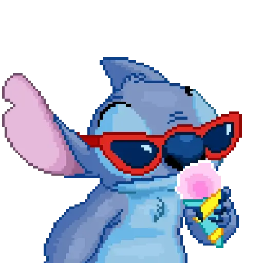 lilo stitch pixel gif 🍿